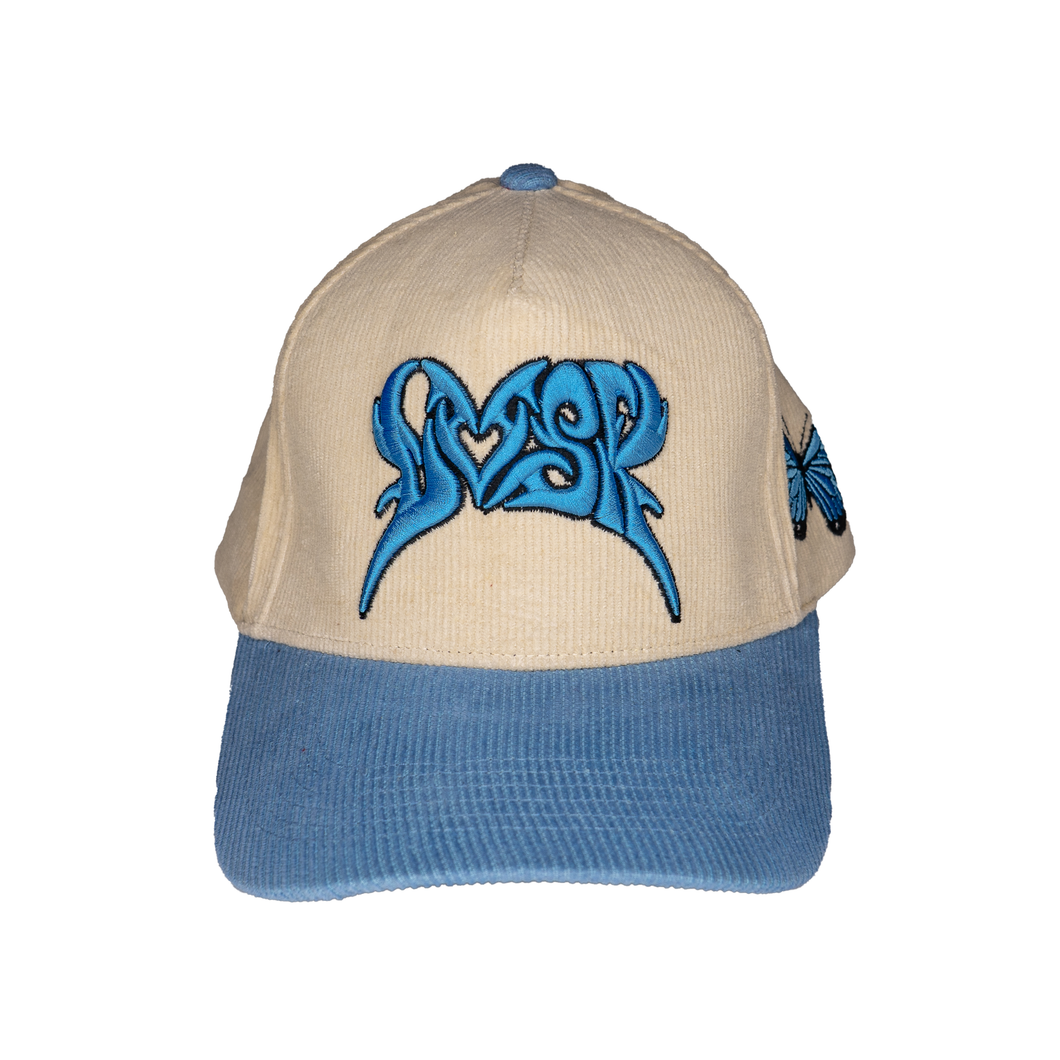 BLUE CORDUROY TRUCKER