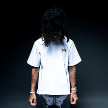 Load image into Gallery viewer, WHITE &quot;RED&quot; LOVE KILLS TEE
